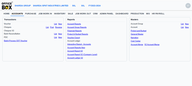 OfficeBox ERP Overview
